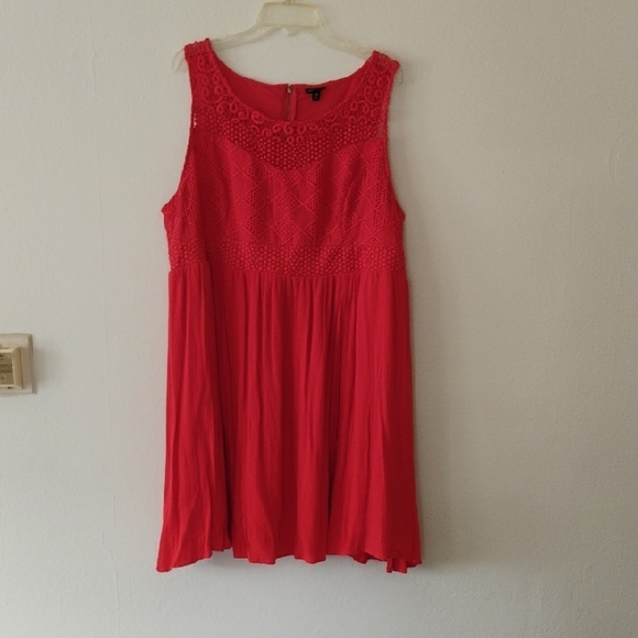 Torrid Dresses & Skirts - Red Sleeveless Dress By Torrid Size 20